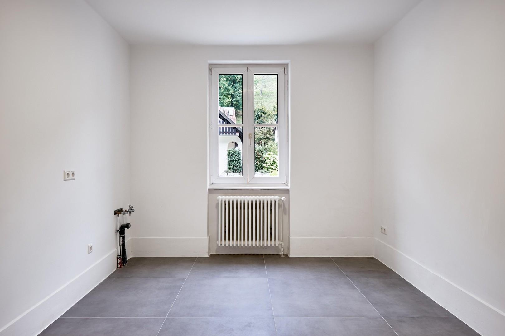 Küche vom Flur aus gesehen