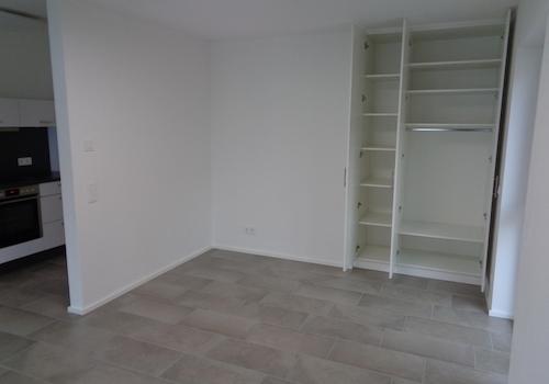 Wohnraum mit Einbauschrank