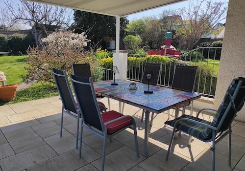 Blick in den Garten