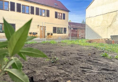 Baugrundstück im Wohnviertel