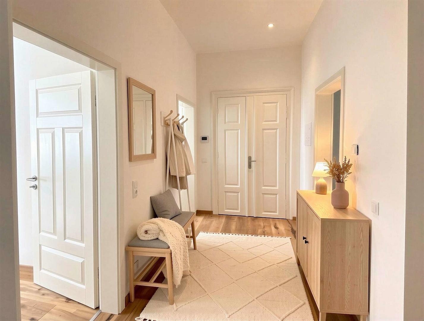 Flur - Möblierungsbeispiel