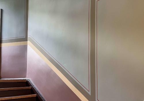 Saniertes Treppenhaus