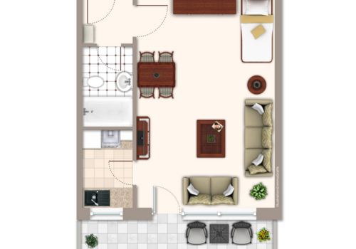 Wohnungsgrundriss