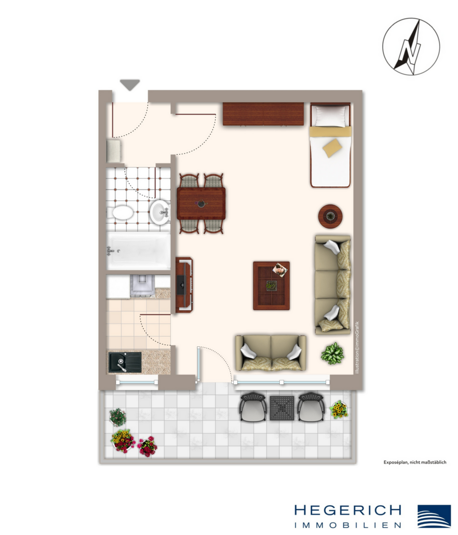 Wohnungsgrundriss