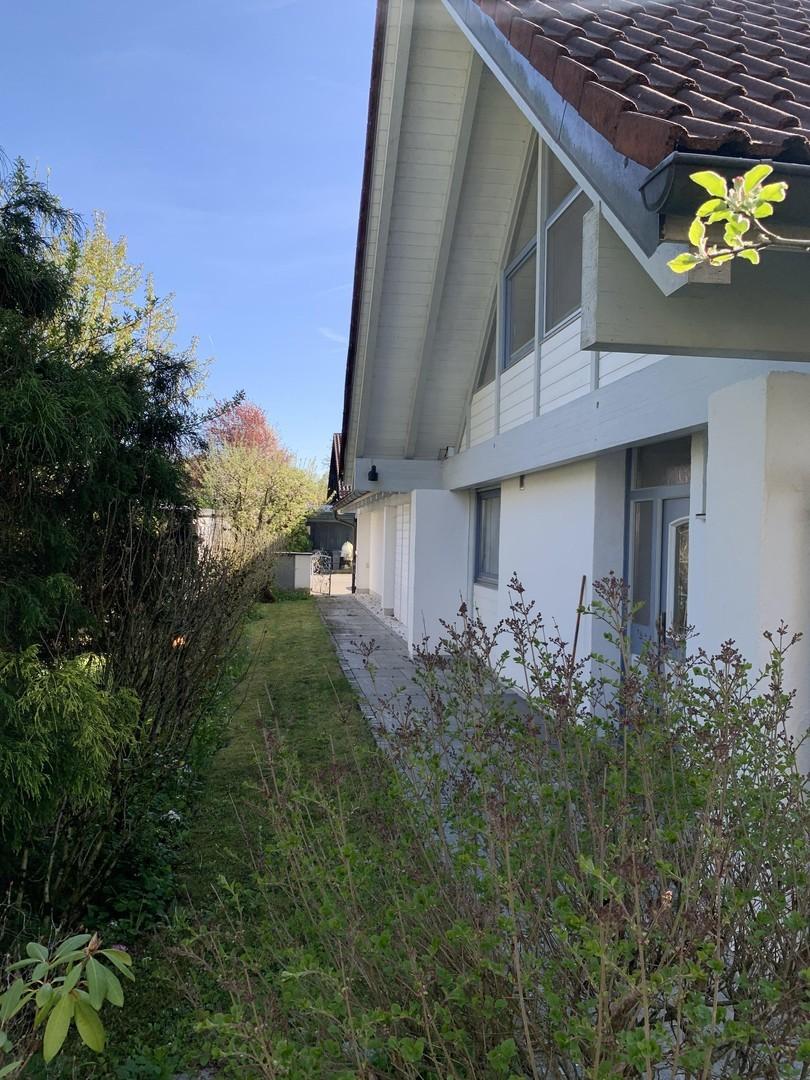 Blick zur Straße vor
