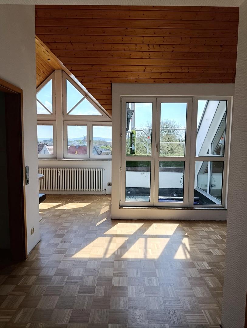 Blick auf die Dachterrasse