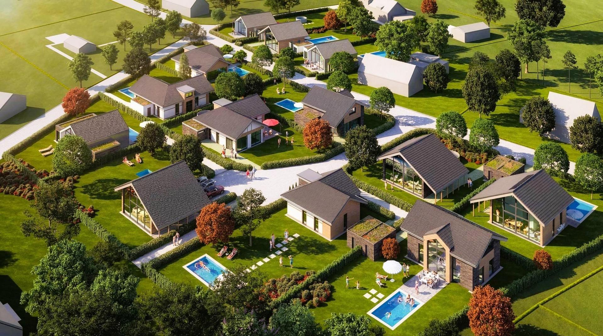 Visualisierung Baugebiet