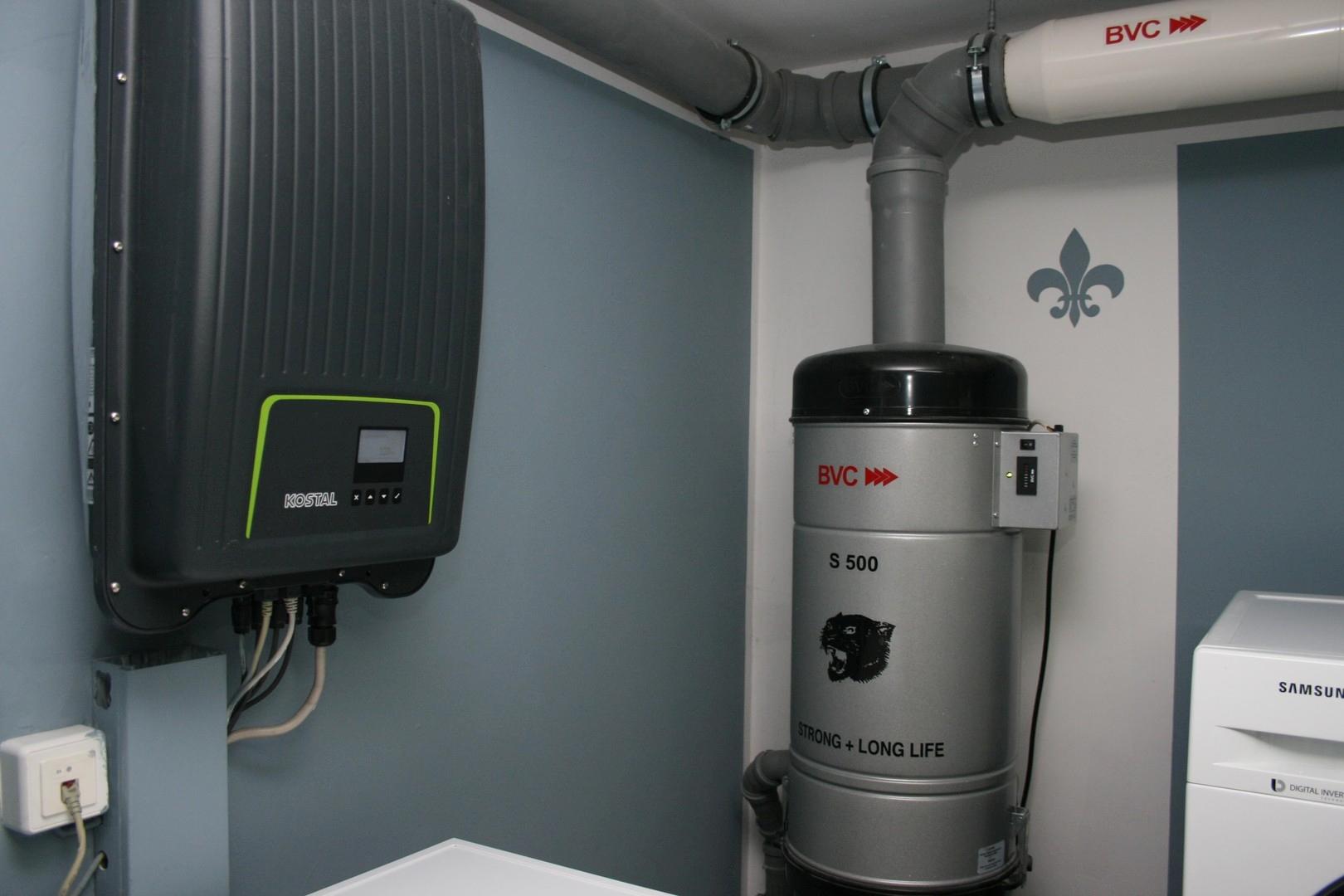 Zentralstaubsaugeranlage