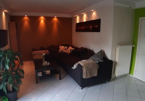 Sofaecke im Wohnzimmer