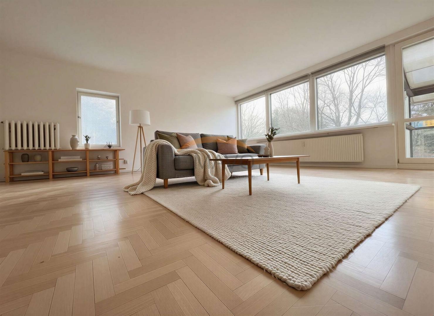 Wohnzimmer - (KI generiert, Visualisierung)