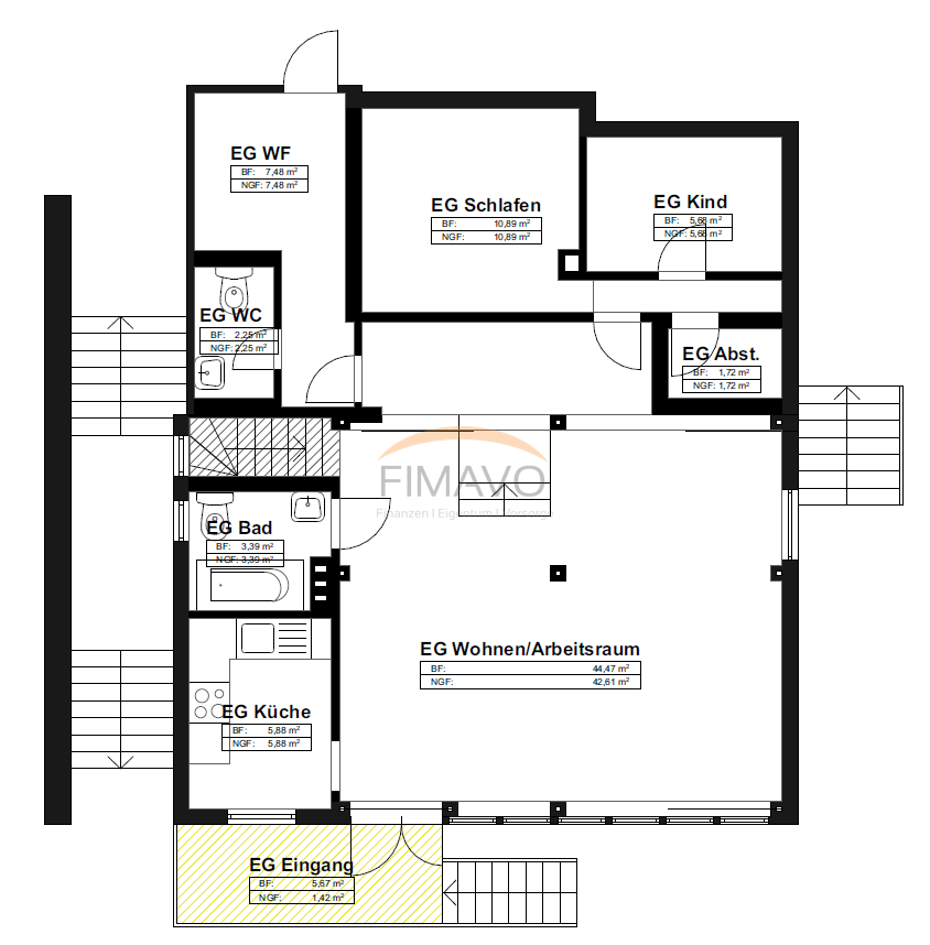 Grundriss EG