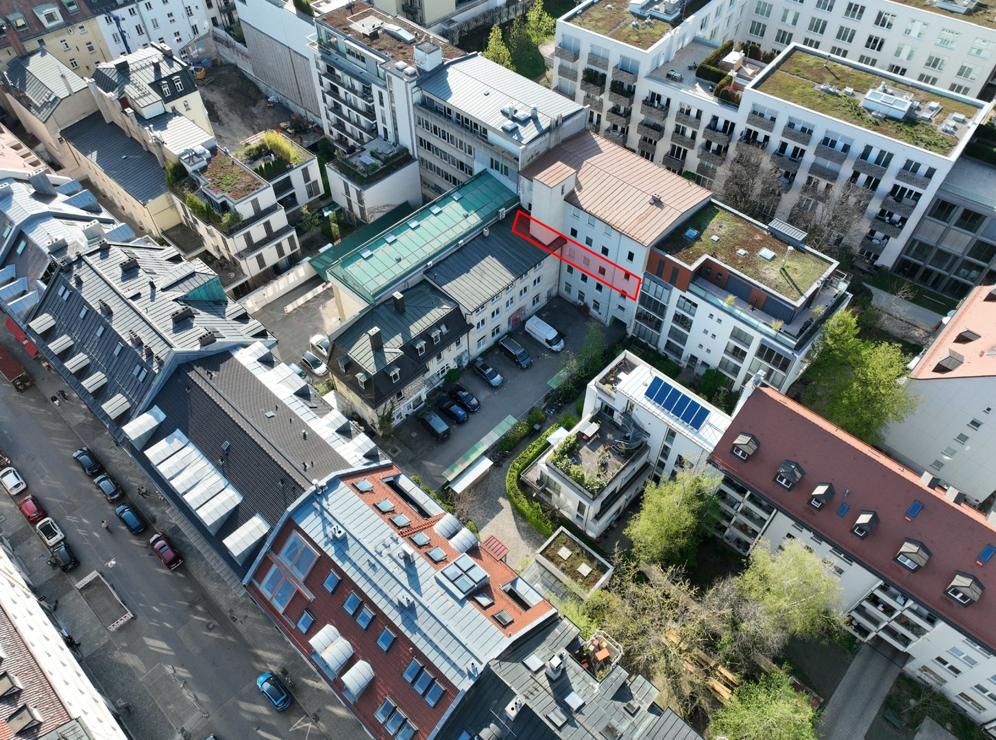 Luftbild mit Verortung