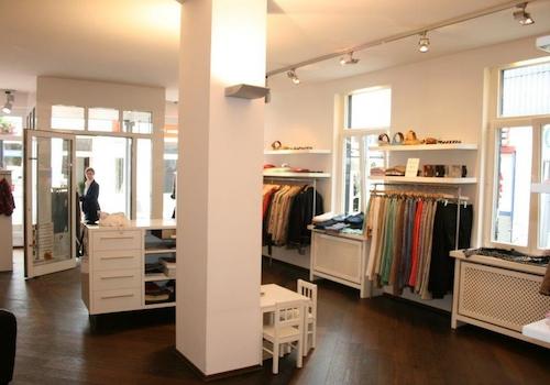 Innenansicht, Textil-Handel