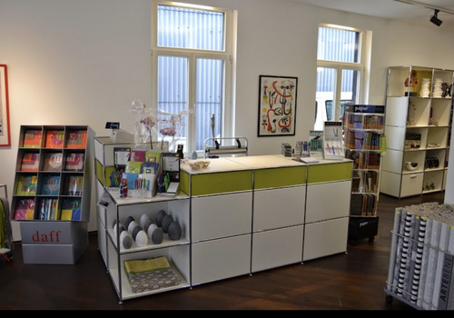 Innenansicht, Papeterie