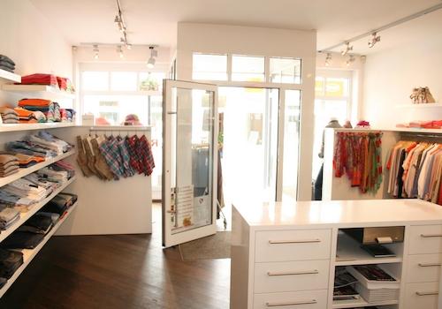 Innenansicht, Textil-Handel