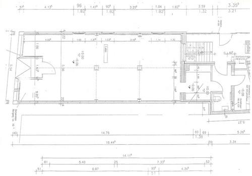 Grundriss Ladenlokal