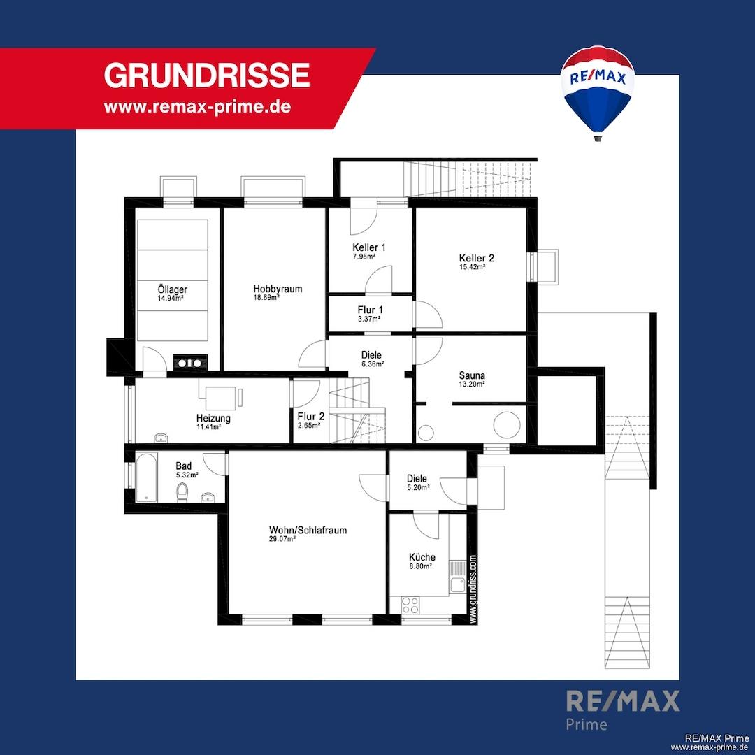 Grundriss Kellergeschoß