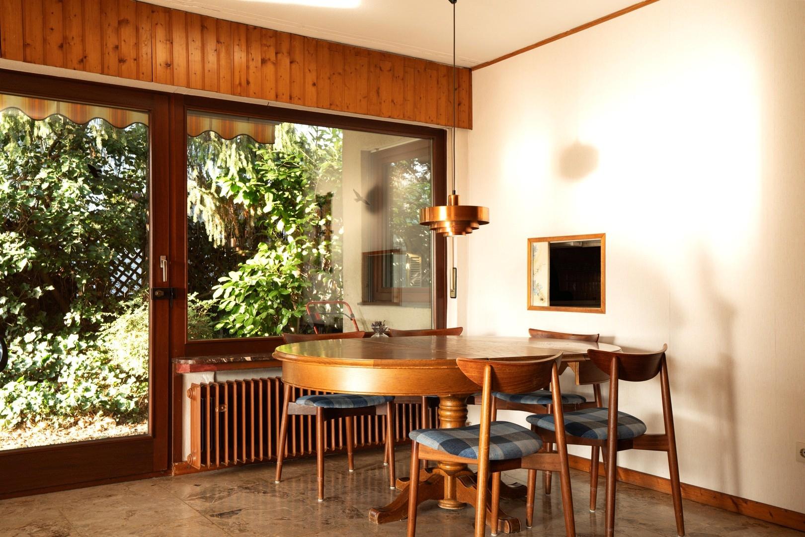 Geselliger Essbereich