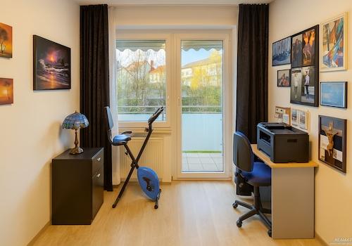 Schlafen oder Büro