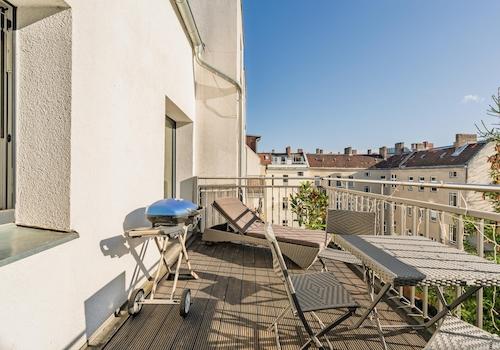 Blick vom großen Balkon