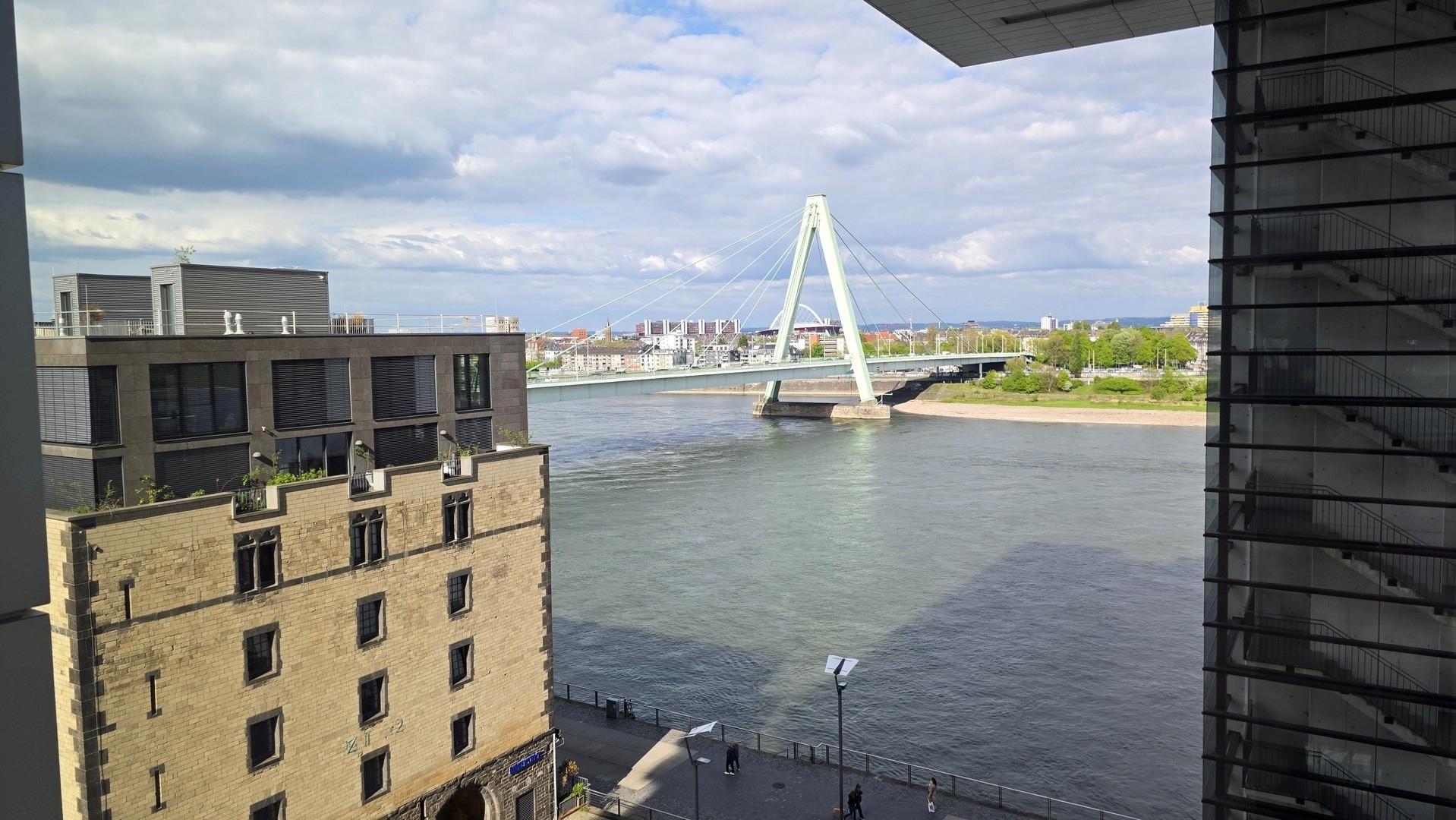 Blick zum Rhein