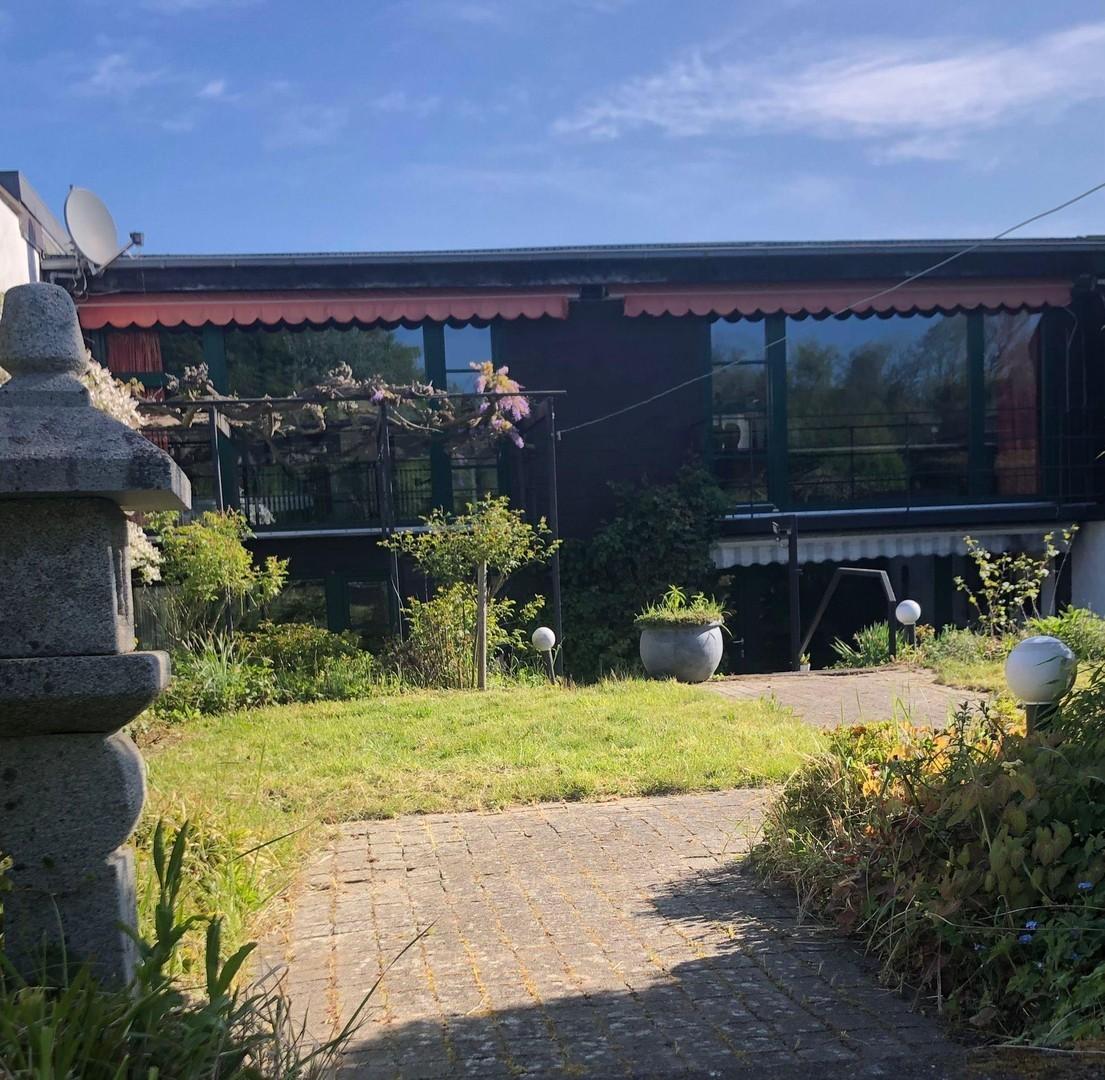 Hintere Ansicht Haus