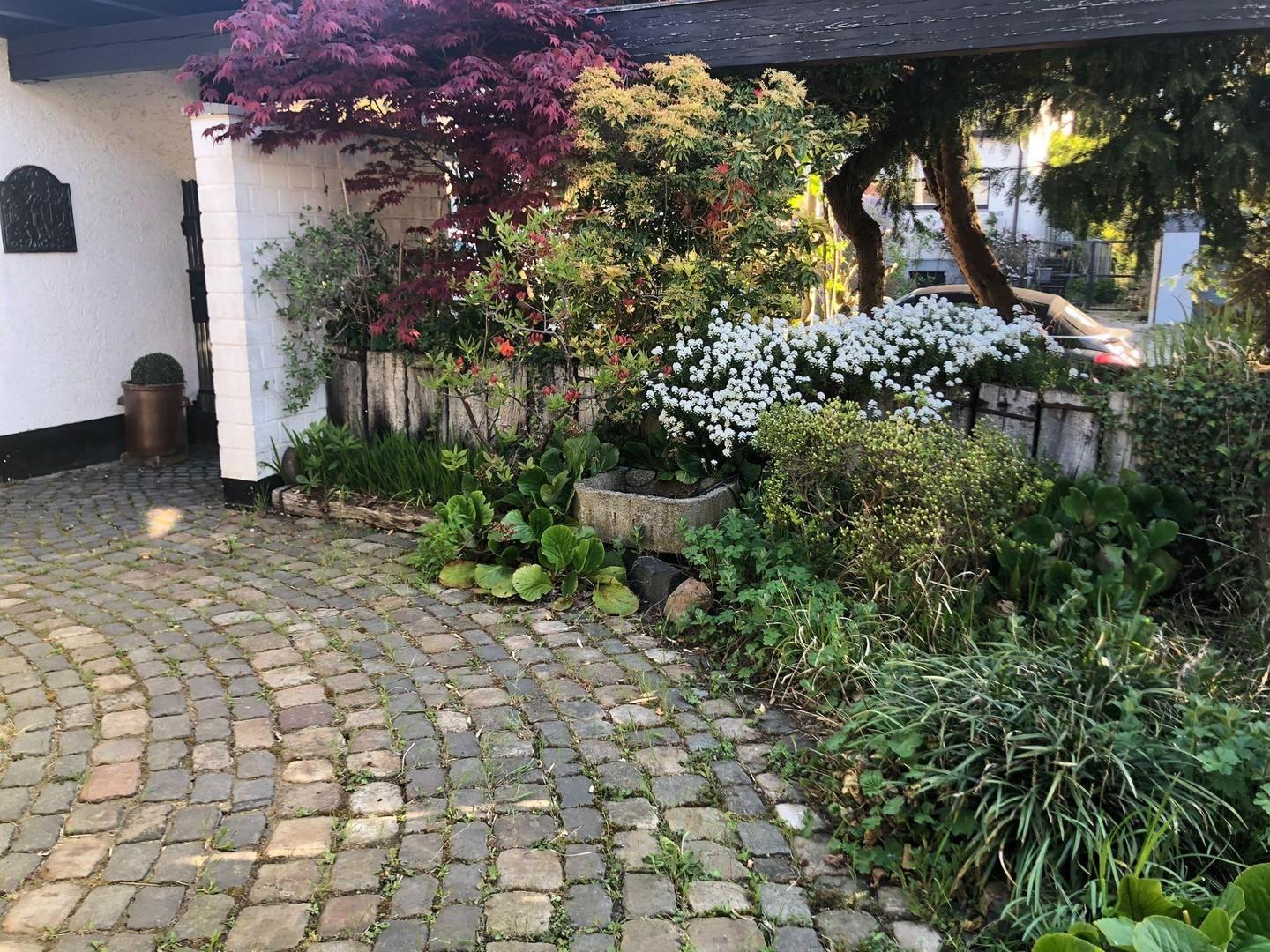 Teil des Patio