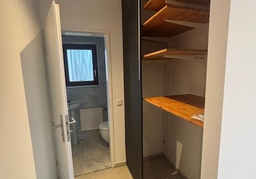 WC und Vorratsecke
