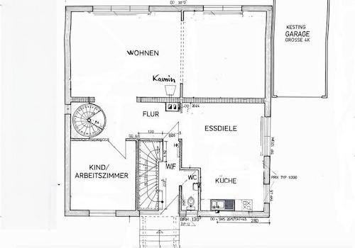 Grundriss Erdgeschoss