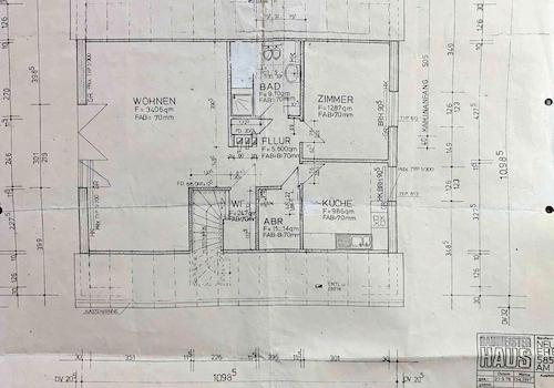 Grundriss Dachgeschoss