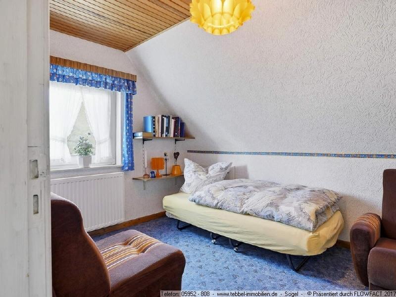 Schlafzimmer 2 im Dachgeschoss