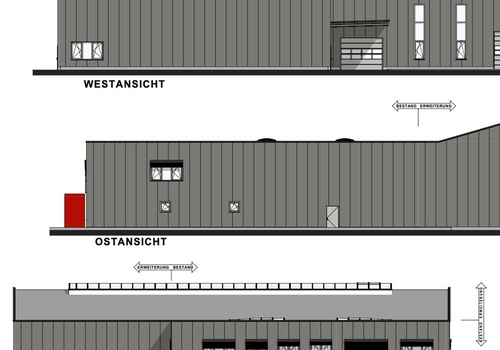 Planung Ansichten