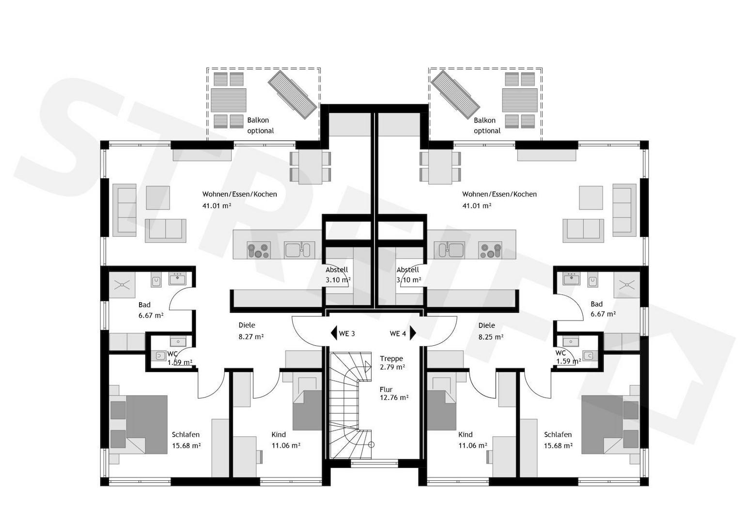 Grundriss OG