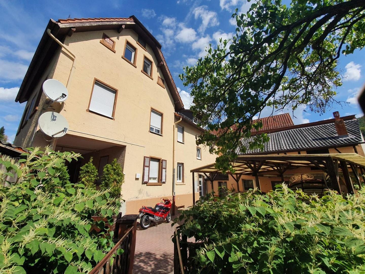 Rückansicht Haus vom Garten