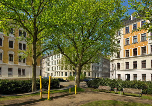 Lage kleiner Park