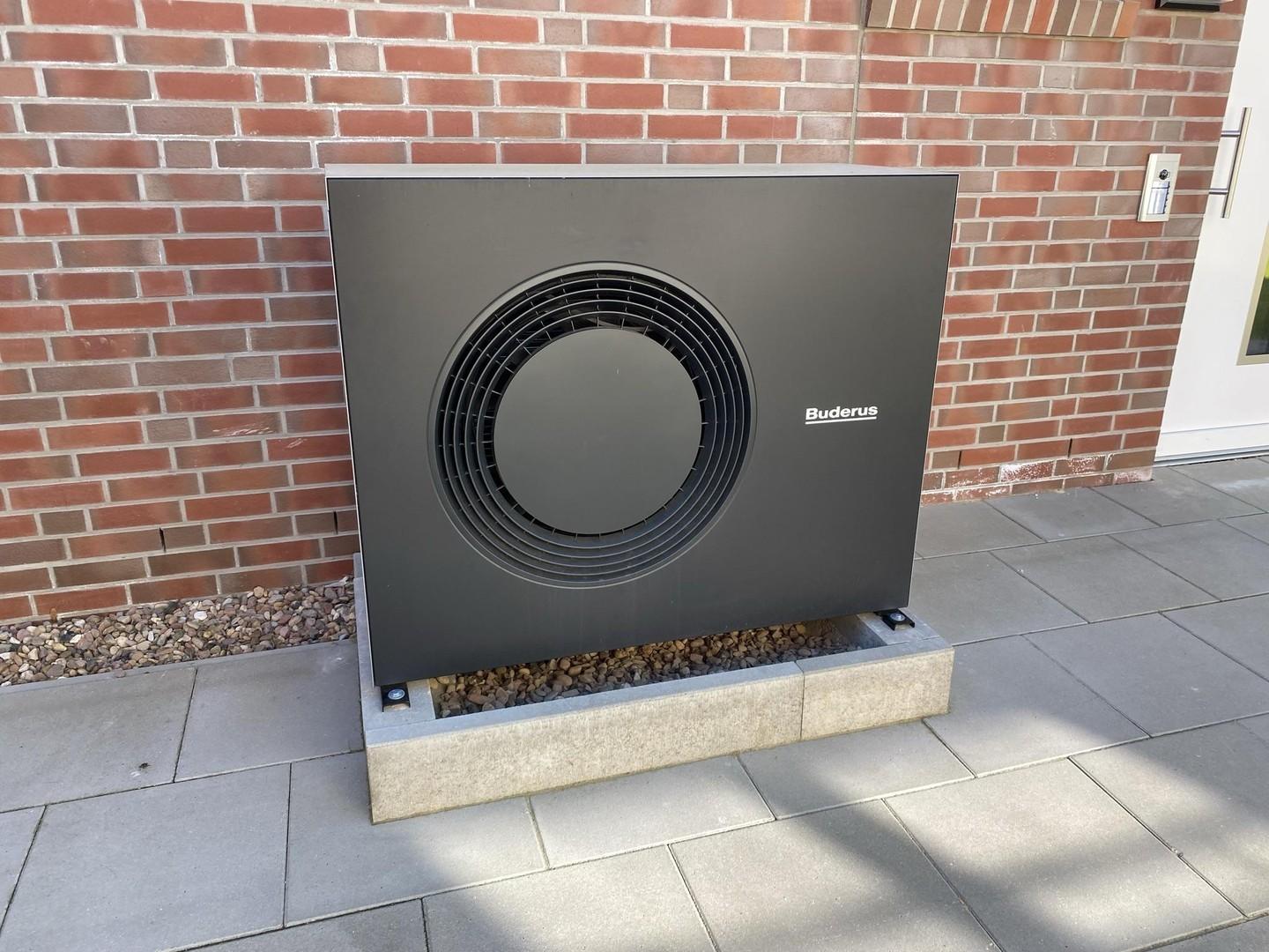 Außeneinheit der Wärmepumpe