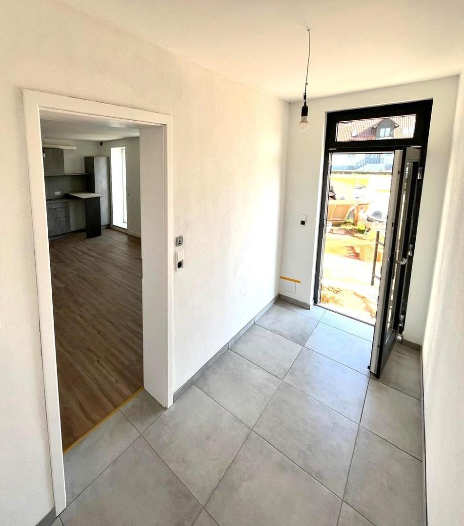 Großzügiger Windfang