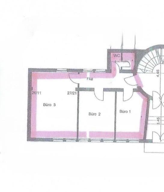 Grundriss Büro