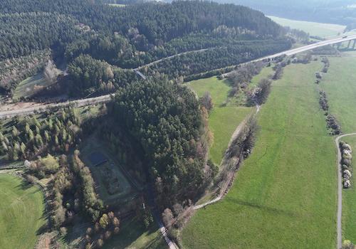 Blick Richtung Norden 