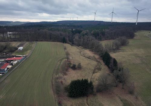 Blick Richtung Norden 