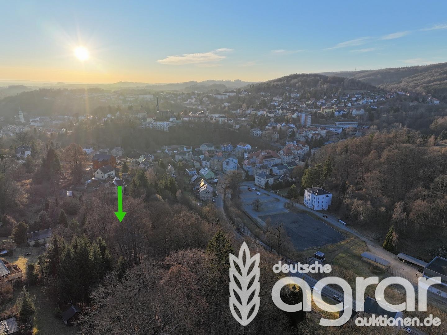 Blick Richtung Westen / Sebnitz / Sächsische Schweiz 