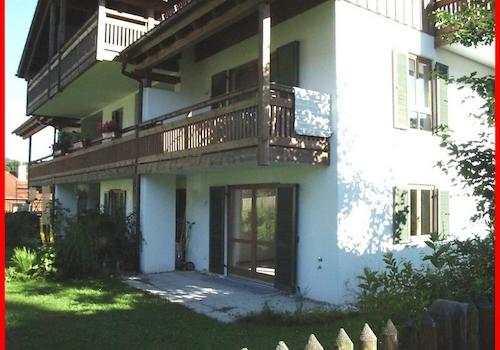 Blick auf die Terrasse