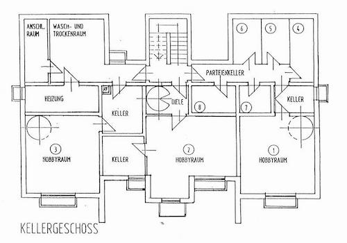 Grundriss Untergeschoss 1