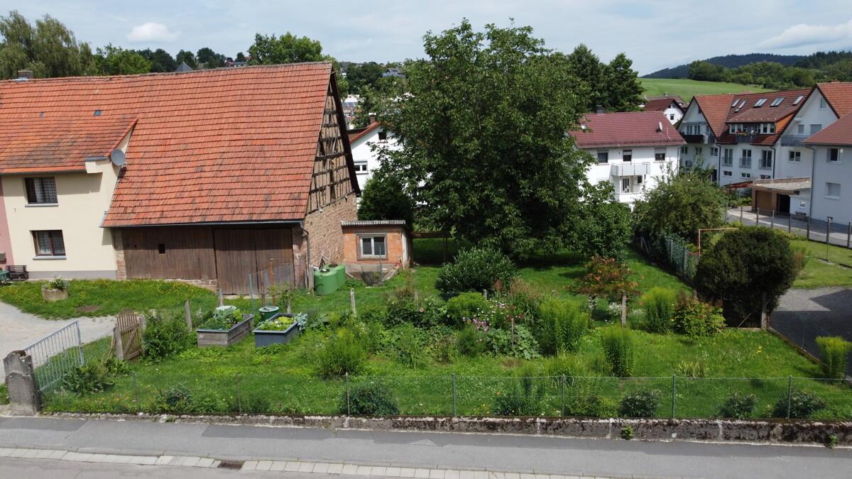 Aussicht vom Balkon
