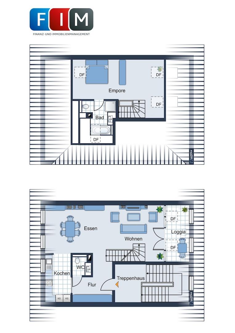 Maisonettewohnung 