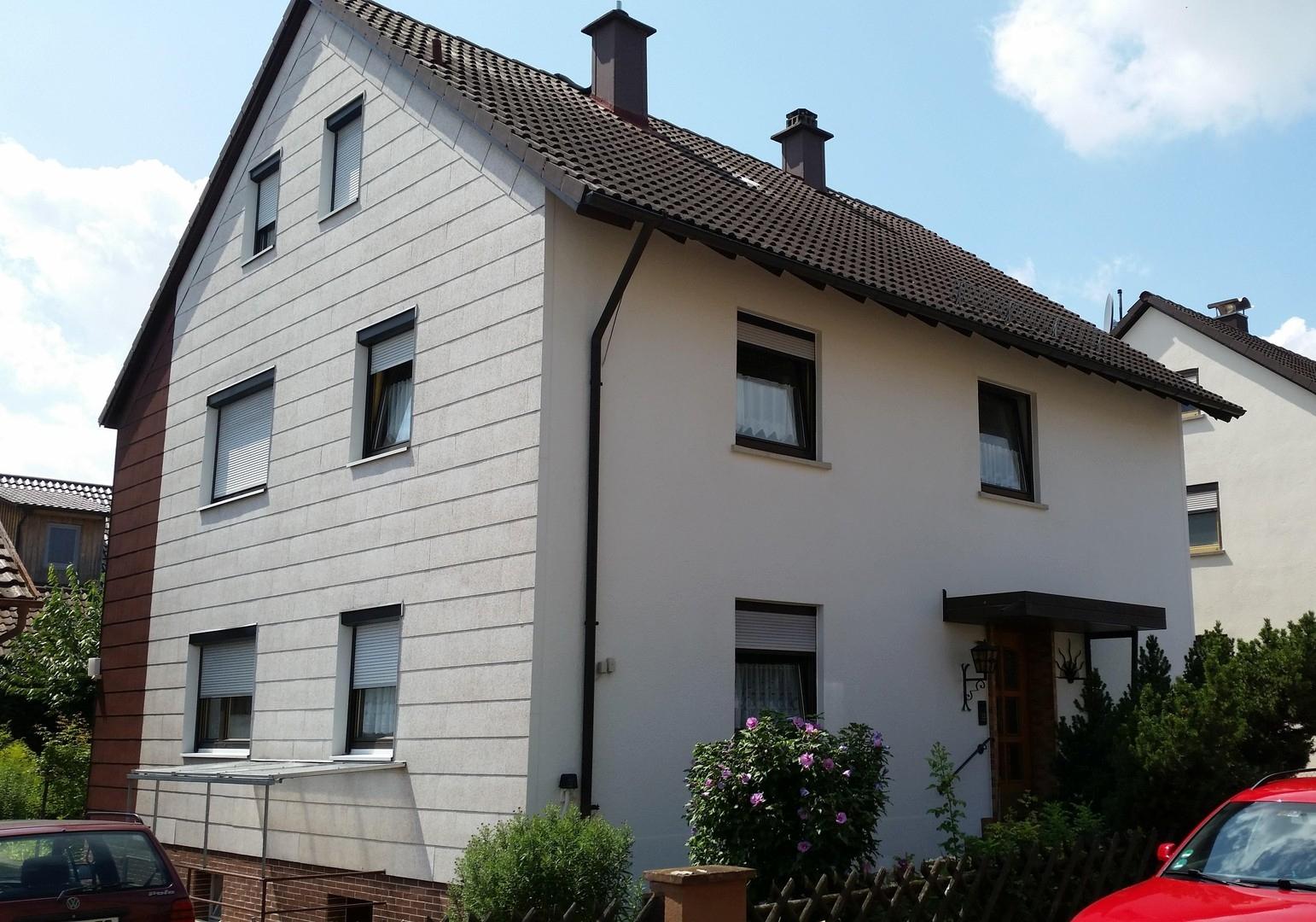 Vorderansicht Strasse