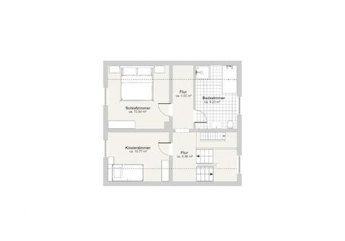 Grundriss Obergeschoss