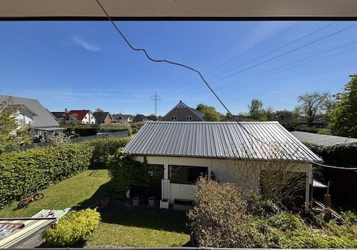 Blick auf den Garten