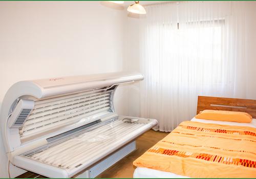 Schlafzimmer in der Einliegerwohnung