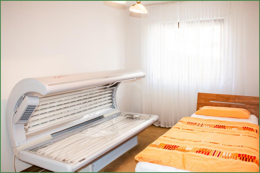 Schlafzimmer in der Einliegerwohnung
